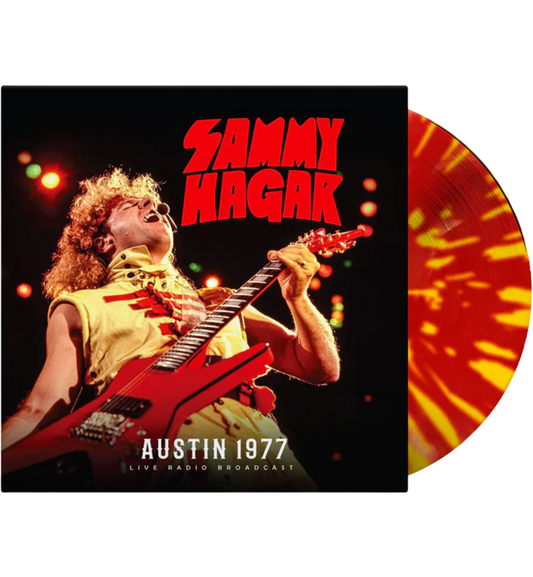 Sammy Hagar – Austin 1977 (12-Inch Album on 180g Red & Yellow Splatter Vinyl)