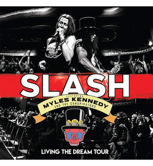 Slash feat. Myles Kennedy & the Conspirators – Living the Dream Tour (Triple Album on 180g Vinyl)