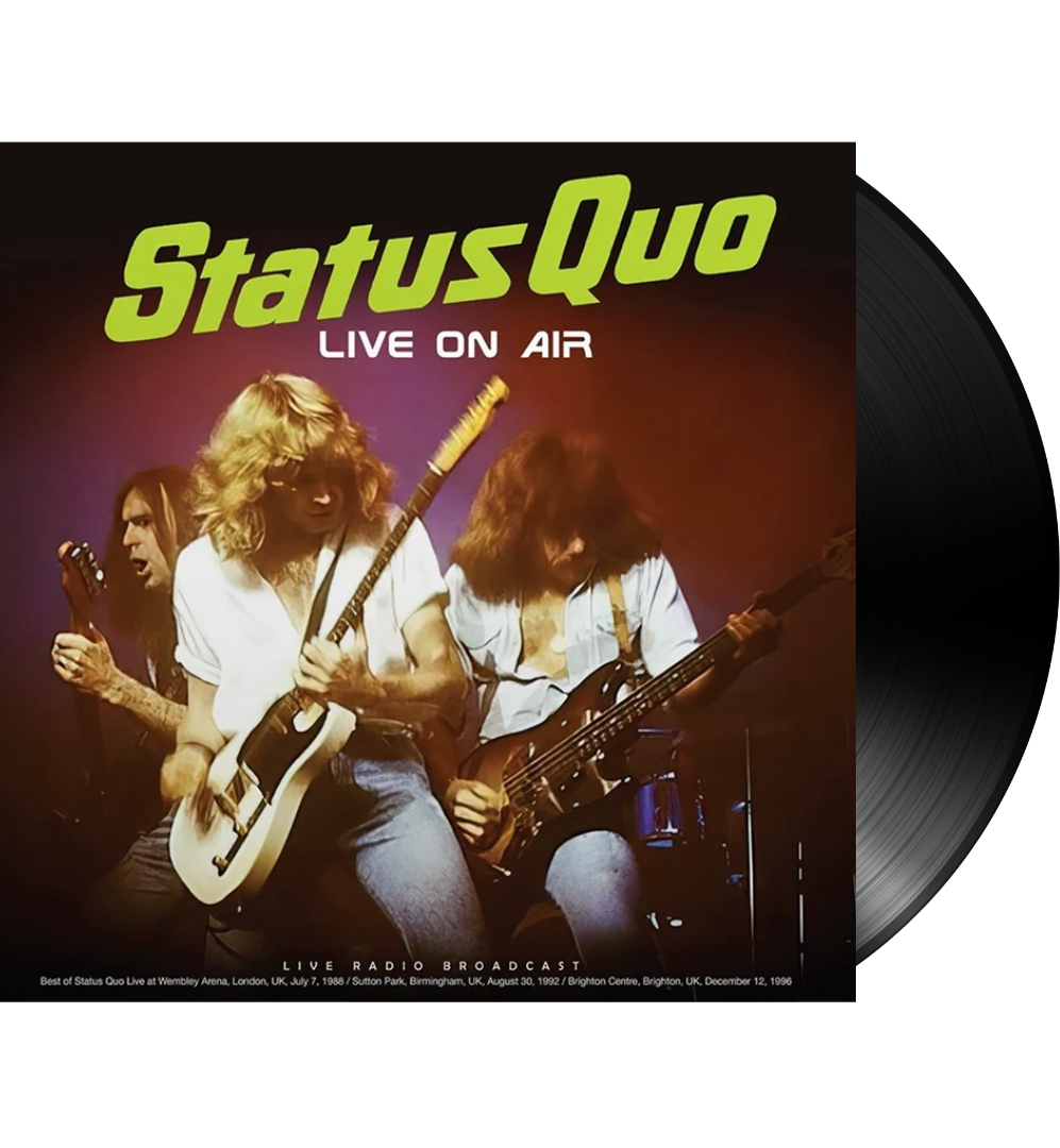 Status Quo – Live On Air | 180g Vinyl Record – Stylus Groove