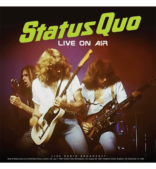 Status Quo – Live On Air (12-Inch Album on 180g Vinyl)