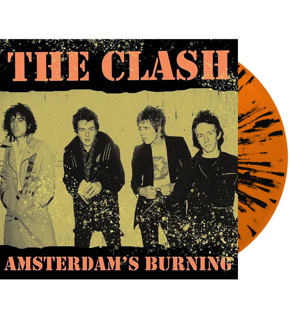The Clash – Amsterdam's Burning (Limited Edition on Splatter Vinyl