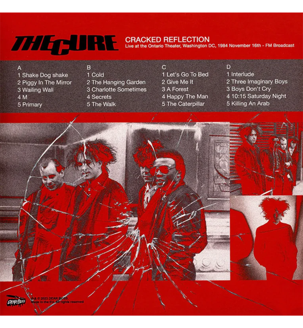 The Cure - Cracked Reflection: Live at the Ontario Theater, 1984 (Limited Edition Double Album on Turquoise Vinyl)