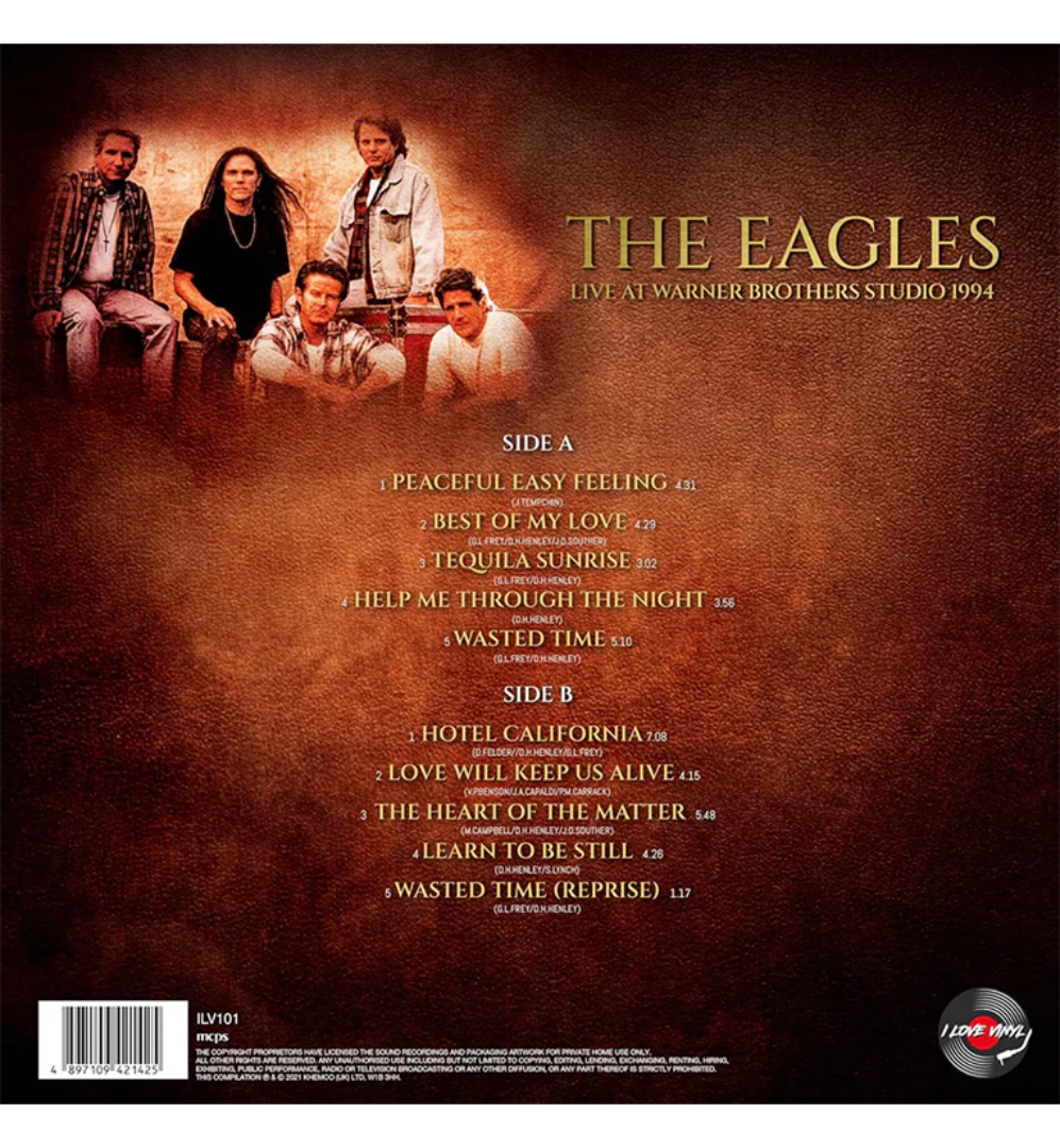 Eagles – Live at Warner Brothers Studio 1994 (12-Inch Album)
