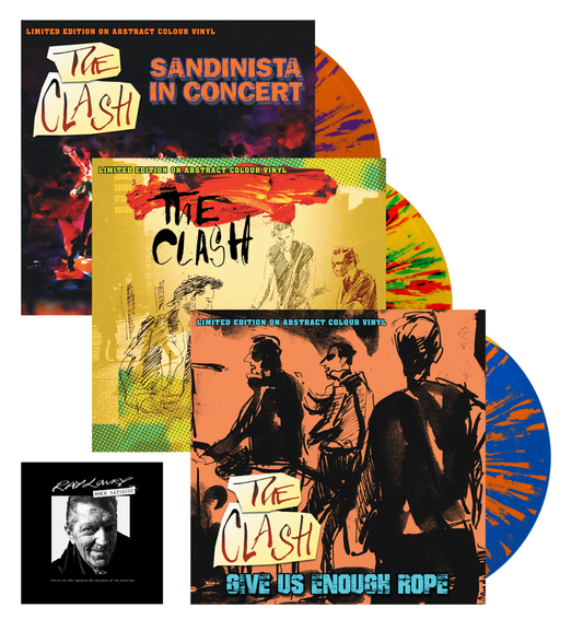 The Clash In Concert 1979-1982 (3-LP Limited Edition Bundle on Abstract Colour Vinyl + Book)