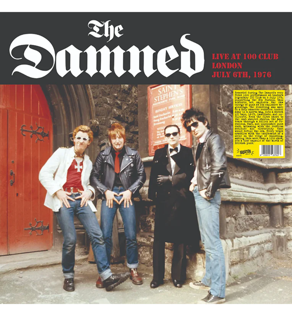 The Damned – Live at the 100 Club, London, 6 July, 1976 (12-Inch Album)