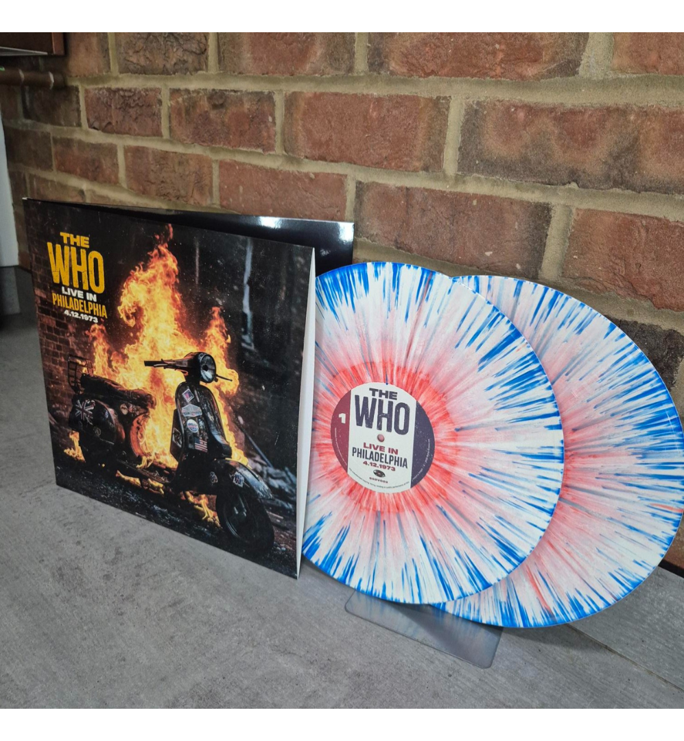 The Who - Live in Philadelphia 1973 (Limited Edition Hand Numbered Double Album on Splatter Vinyl)