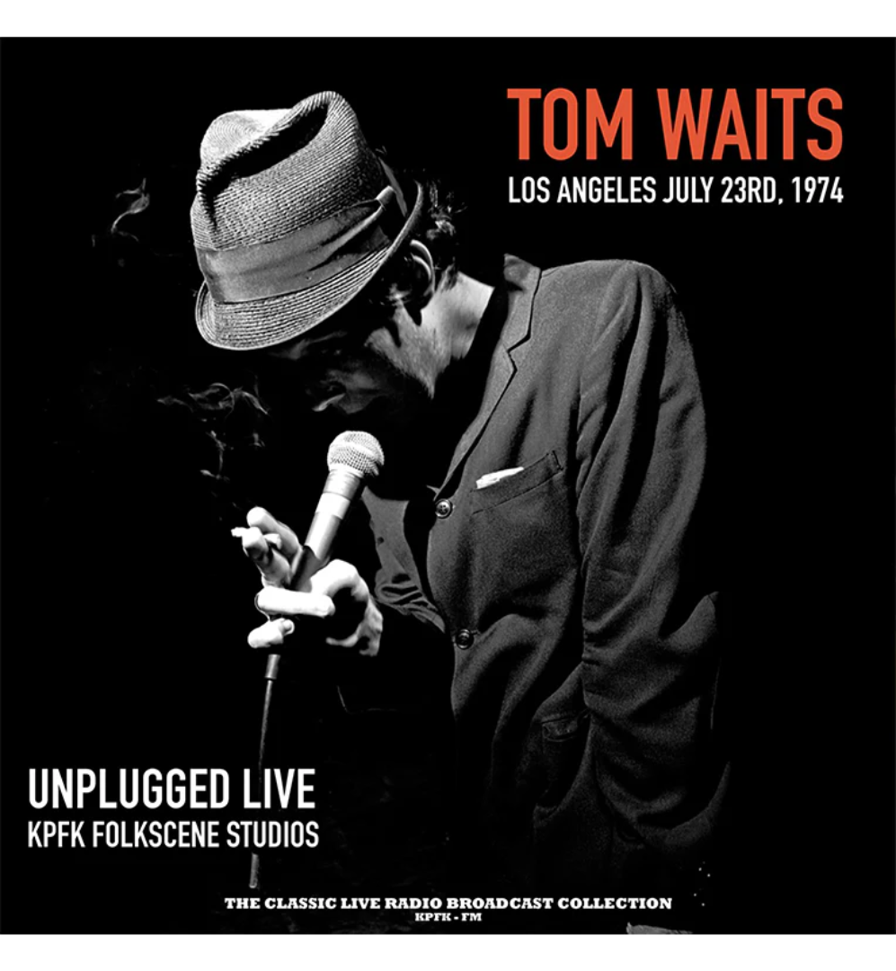 Tom Waits - Unplugged Live at Folkscene Studios (Limited Edition Hand Numbered on 180g Orange Marble Vinyl)