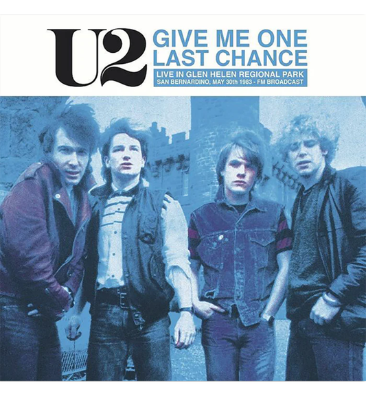 U2 – Give Me One Last Chance: Live in Glen Helen Regional Park, San Bernardino, 1983 (Limited Edition on Splatter Vinyl)
