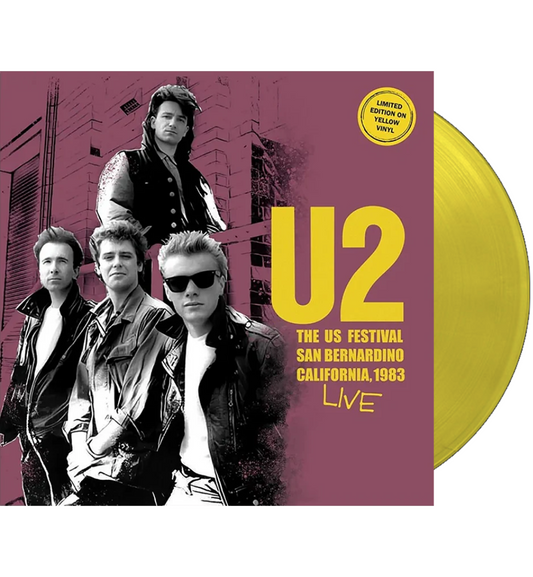 U2 - San Bernardino, California, 1983 (Limited Edition on Yellow Vinyl)