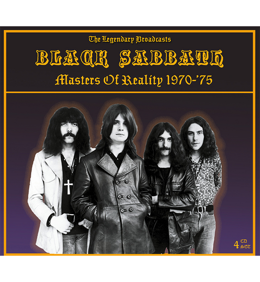 Black Sabbath – Masters of Reality 1970–'75: The Legendary Broadcasts (4-CD Set)