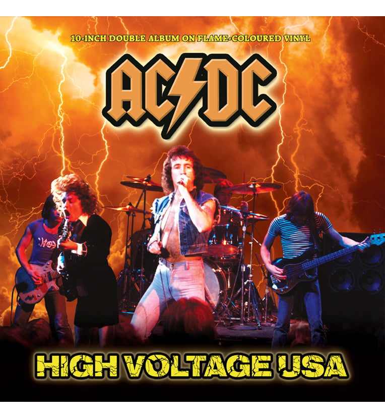 AC/DC – High Voltage USA (10-Inch Vinyl Double Album in Numbered Gatefold Sleeve)
