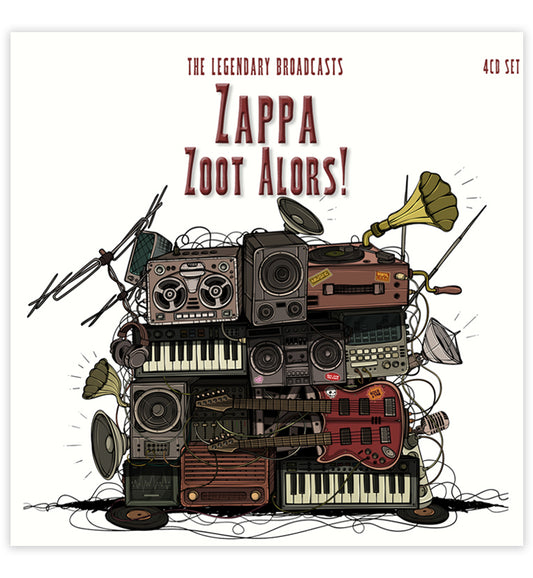 Frank Zappa – Zoot Alors! The Legendary Broadcasts (4-CD Set)