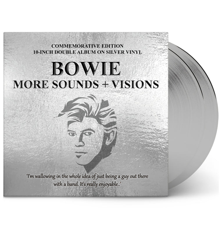 Bowie - More Sounds + Visions (10-Inch Double Album on Silver Vinyl in Gatefold Sleeve)