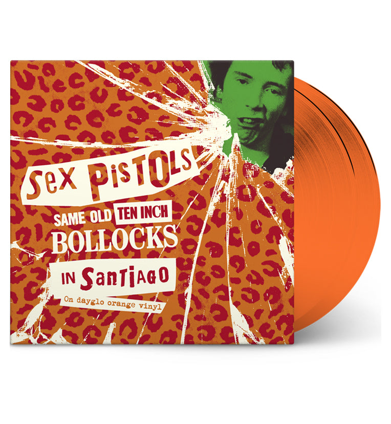 Sex Pistols – Same Old Ten Inch Bollocks in Santiago (Numbered 10-Inch Double Album on Dayglo Orange Vinyl)