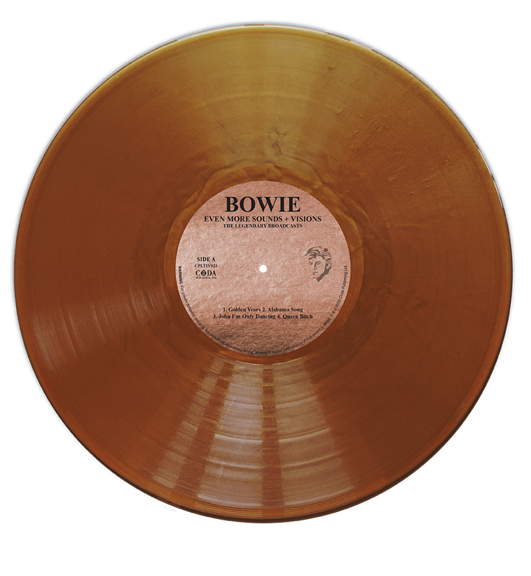 Bowie – Even More Sounds + Visions (10-Inch Album on Bronze Vinyl)