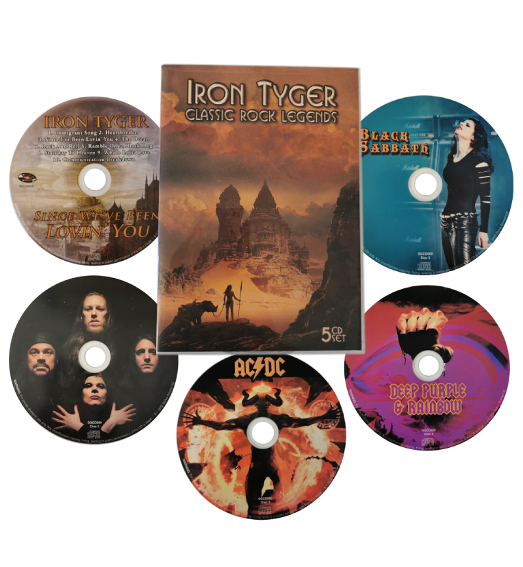 Iron Tyger – Classic Rock Legends (5-CD Set)