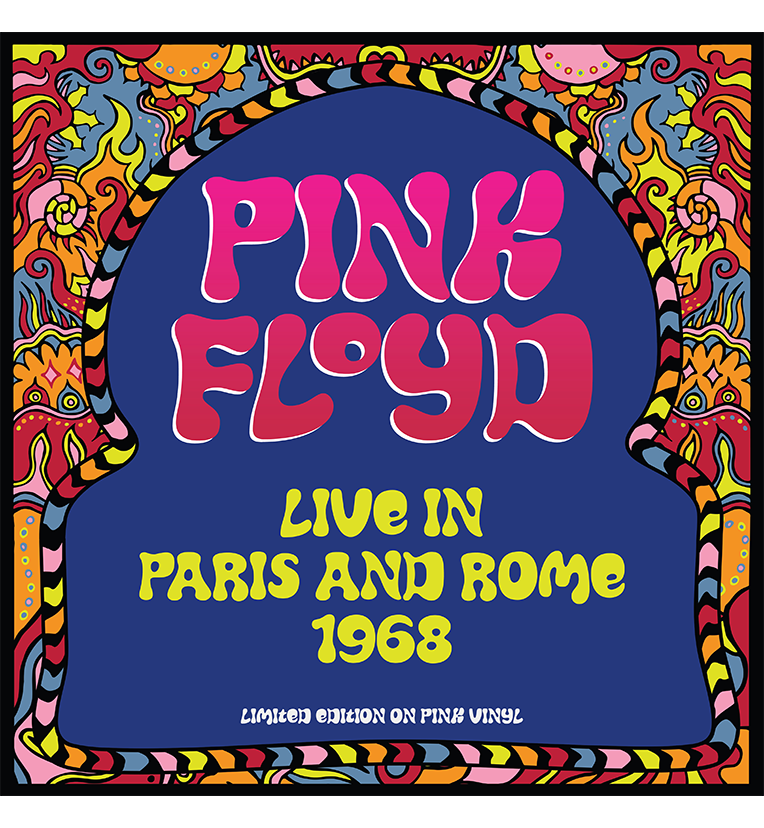 Pink Floyd – Live in Paris and Rome 1968 (Limited Edition 12-Inch Album on Pink Vinyl)