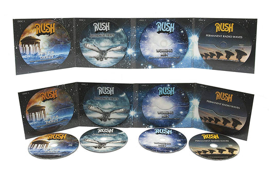 RUSH - ACROSS THE AIRWAVES 1974-1980: 4 CD SET - Coda Records