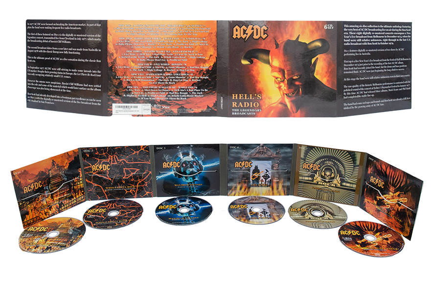 AC/DC – Hell's Radio: The Legendary Broadcasts (6-CD Set)