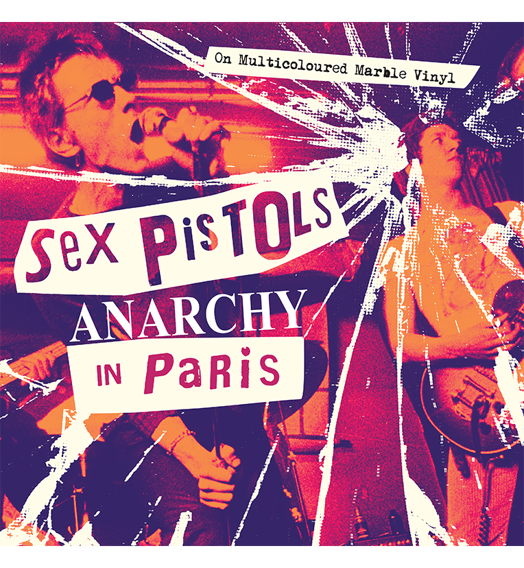 Sex Pistols – Anarchy in Paris (Limited Edition on Multicoloured Marble Vinyl)