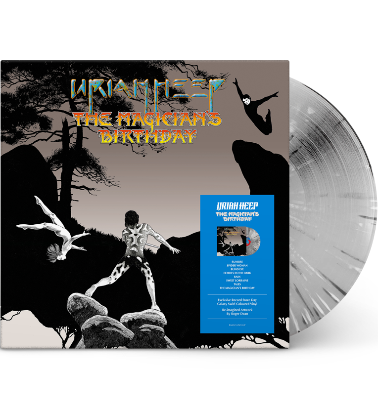 Uriah Heep – The Magician's Birthday (2021 Record Store Day Edition on Galaxy Swirl Vinyl)