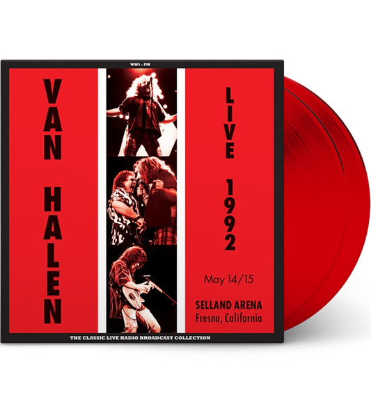 Van Halen – Live 1992: Selland Arena, Fresno, California (12-Inch Double Album on 180g Red Vinyl)