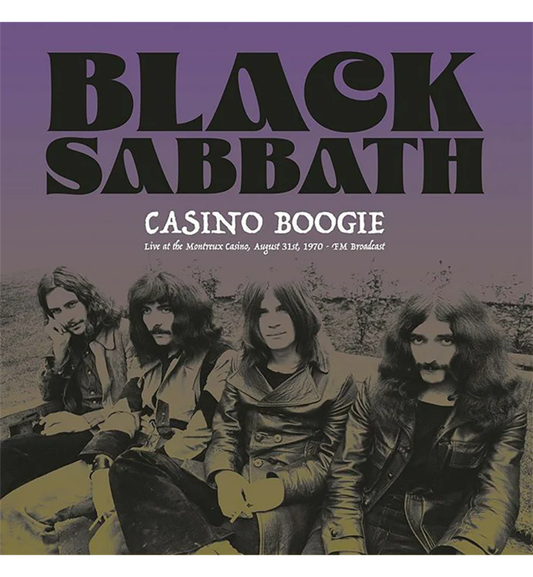 Black Sabbath – Casino Boogie: Live at the Montreux Casino, 1970 (Limited Edition on Splatter Vinyl)