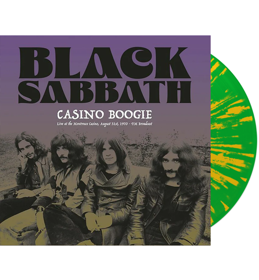 Black Sabbath – Casino Boogie: Live at the Montreux Casino, 1970 (Limited Edition on Splatter Vinyl)