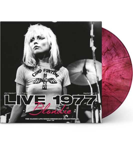 Blondie - Live at the Old Waldorf Theatre 1977 (Limited Edition Hand Numbered on 180g Violet Marble Vinyl)