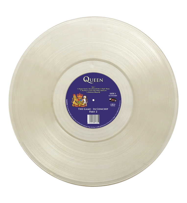 Queen - The News & Game Tours (Limited Edition Numbers 001-010 Triple Album Set On Clear Vinyl)