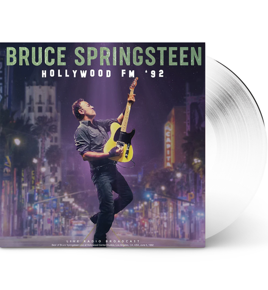 Bruce Springsteen – Hollywood FM ’92 (Limited Edition on 180g Clear Vinyl)