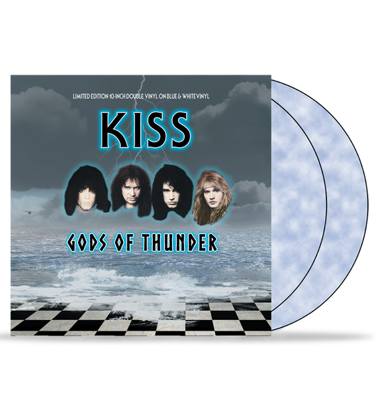 Kiss - Gods Of Thunder (10-Inch Numbered Double Album on Blue & White Vinyl)