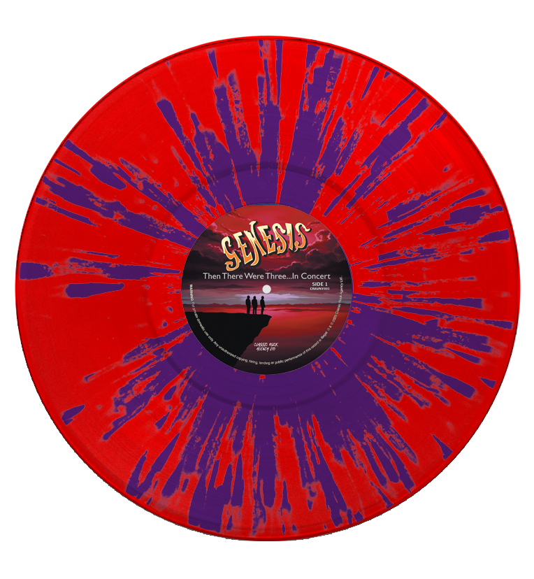Genesis - Triple Album Set: Then There Were Three In Concert (Limited Edition On Abstract Colour Vinyl)