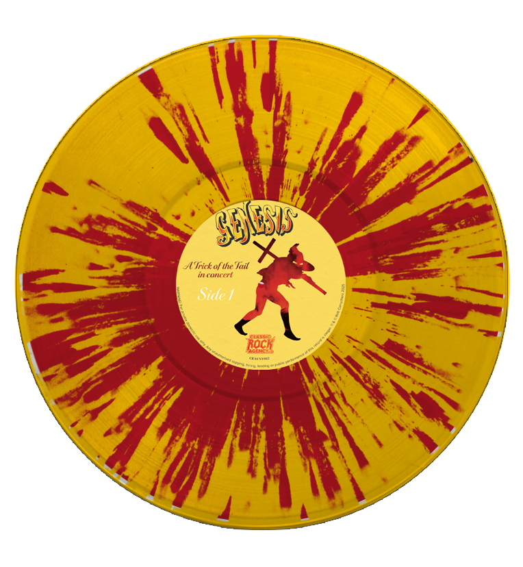 Genesis - Triple Album Set #1 - Trick Of The Tail In Concert - On Abstract Colour Vinyl