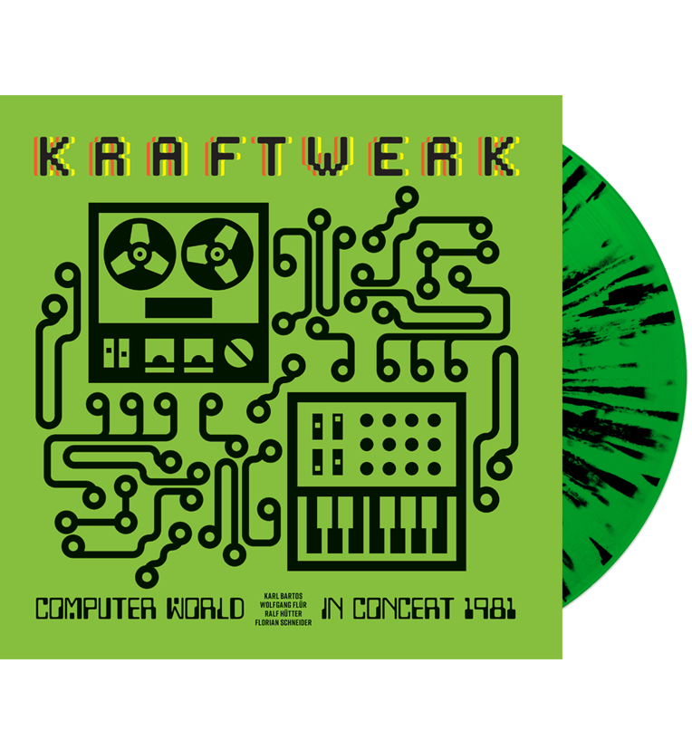 Kraftwerk - Computer World In Concert 1981 (Limited Edition Hand Numbered on Splatter Vinyl) Numbers 001 - 010