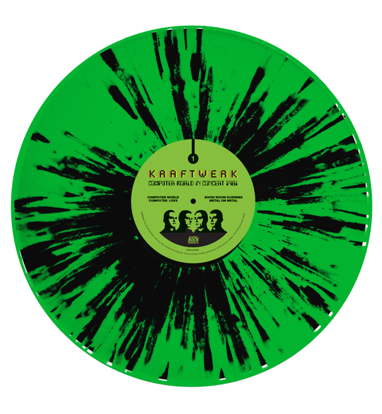 Kraftwerk - Computer World Live From Tokyo (2-LP Limited Edition Bundle on Splatter Vinyl)