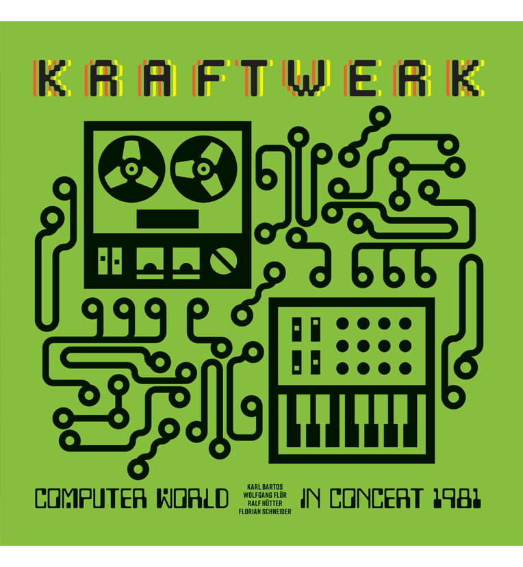 Kraftwerk - Computer World In Concert 1981 (Limited Edition Hand Numbered on Splatter Vinyl) Numbers 001 - 010