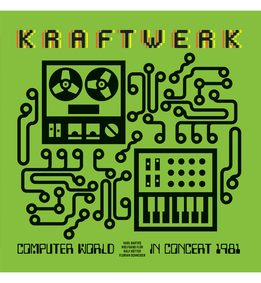 Kraftwerk - Computer World In Concert 1981 (Limited Edition Hand Numbered on Splatter Vinyl) Numbers 001 - 010