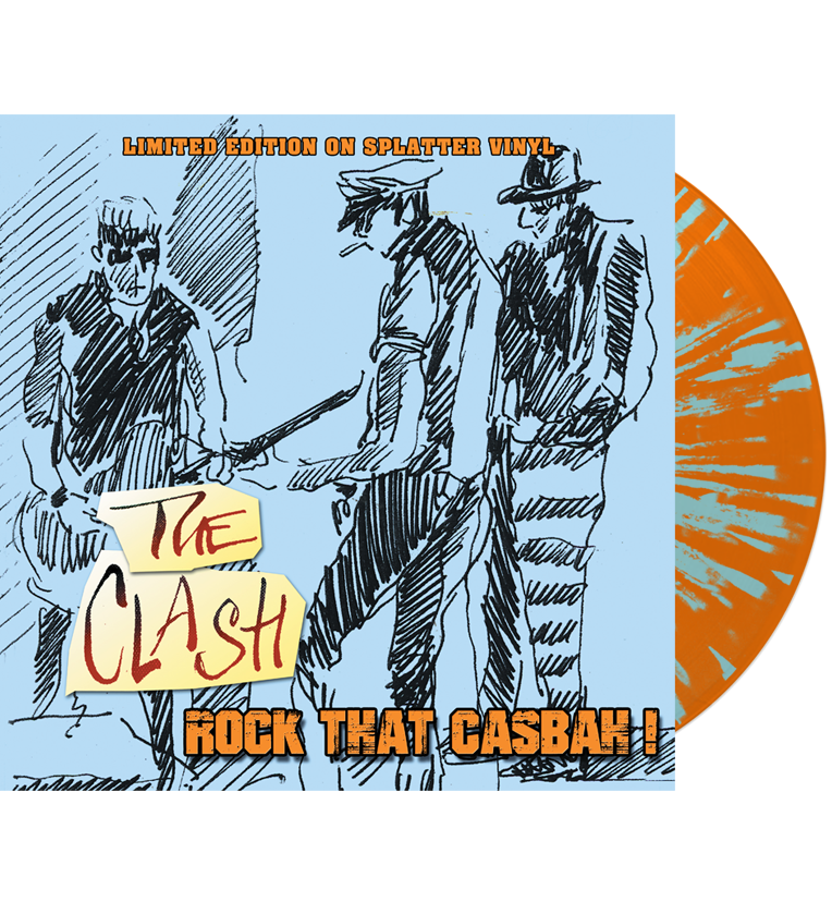The Clash – Rock The Casbah | Low Numbered 001–010 Splatter Vinyl
