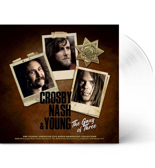 Crosby, Nash & Young - The Gang of Three (Limited Edition on 180g Natural Clear Vinyl)