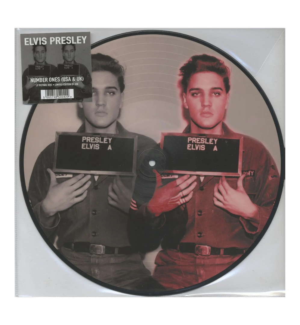 Elvis Presley - Number Ones - USA & UK (Limited Edition Vinyl Picture Disc)