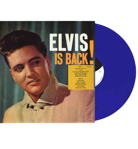 Elvis Presley - Is Back! (Limited Edition on 180g Blue Vinyl)