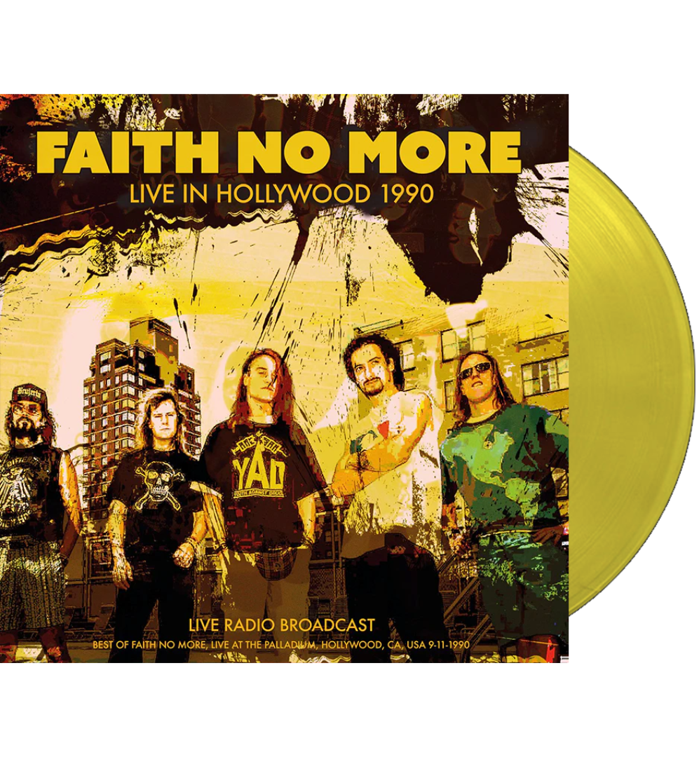 Faith No More – Hollywood 1990 (Limited Edition Double Album on 180g Yellow Vinyl)