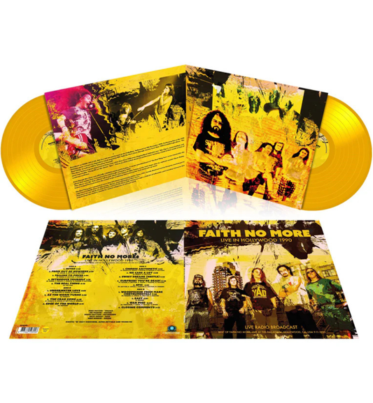 Faith No More – Hollywood 1990 (Limited Edition Double Album on 180g Yellow Vinyl)