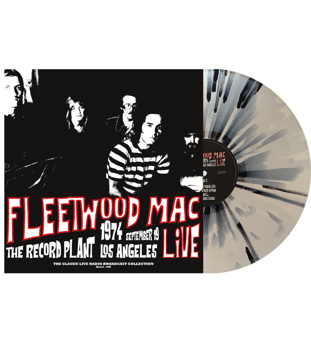 Fleetwood Mac - Live at the Record Plant 1974 (Limited Edition Hand Numbered on 180g White & Black Splatter Vinyl)