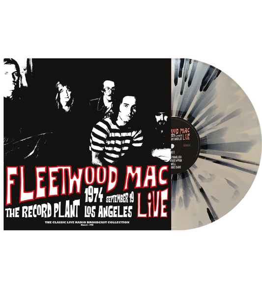 Fleetwood Mac - Live at the Record Plant 1974 (Limited Edition Hand Numbered on 180g White & Black Splatter Vinyl)