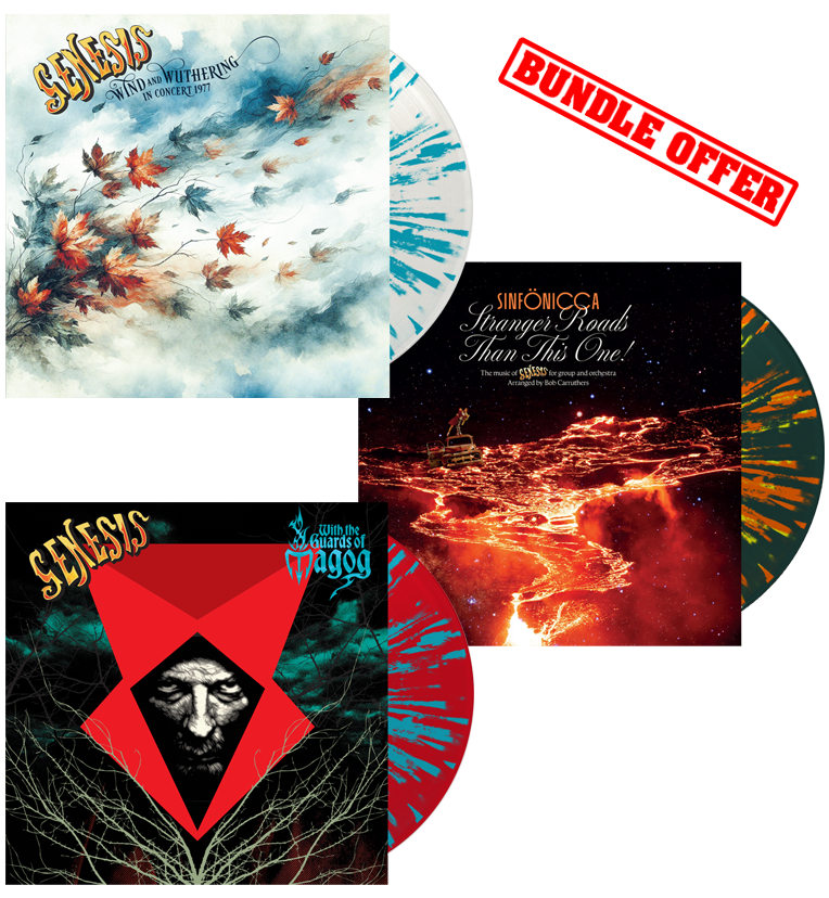 Genesis - Triple Album Set: Wind And Wuthering In Concert (Limited Edition On Abstract Colour Vinyl)