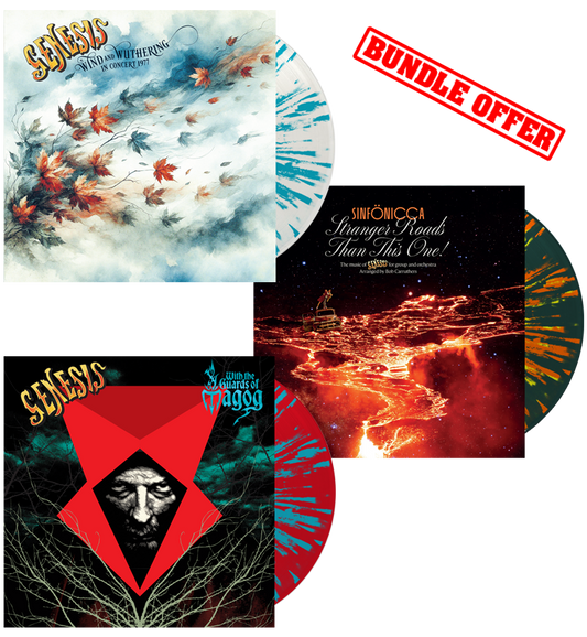 Genesis - Triple Album Set: Wind And Wuthering In Concert (Limited Edition On Abstract Colour Vinyl)