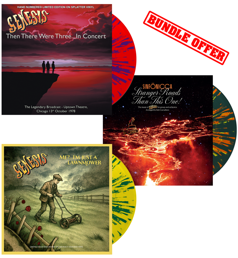 Genesis - Triple Album Set: Then There Were Three In Concert (Limited Edition On Abstract Colour Vinyl)
