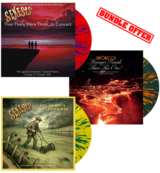 Genesis - Triple Album Set: Then There Were Three In Concert (Limited Edition On Abstract Colour Vinyl)
